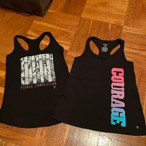 Racerback bundle workout tanks XS